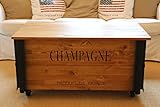 Uncle Joe´s Couchtisch XL Champagne Truhentisch Truhe im Vintage...