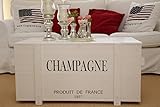 Uncle Joe´s Truhe Champagne Couchtisch Truhentisch im Vintage...